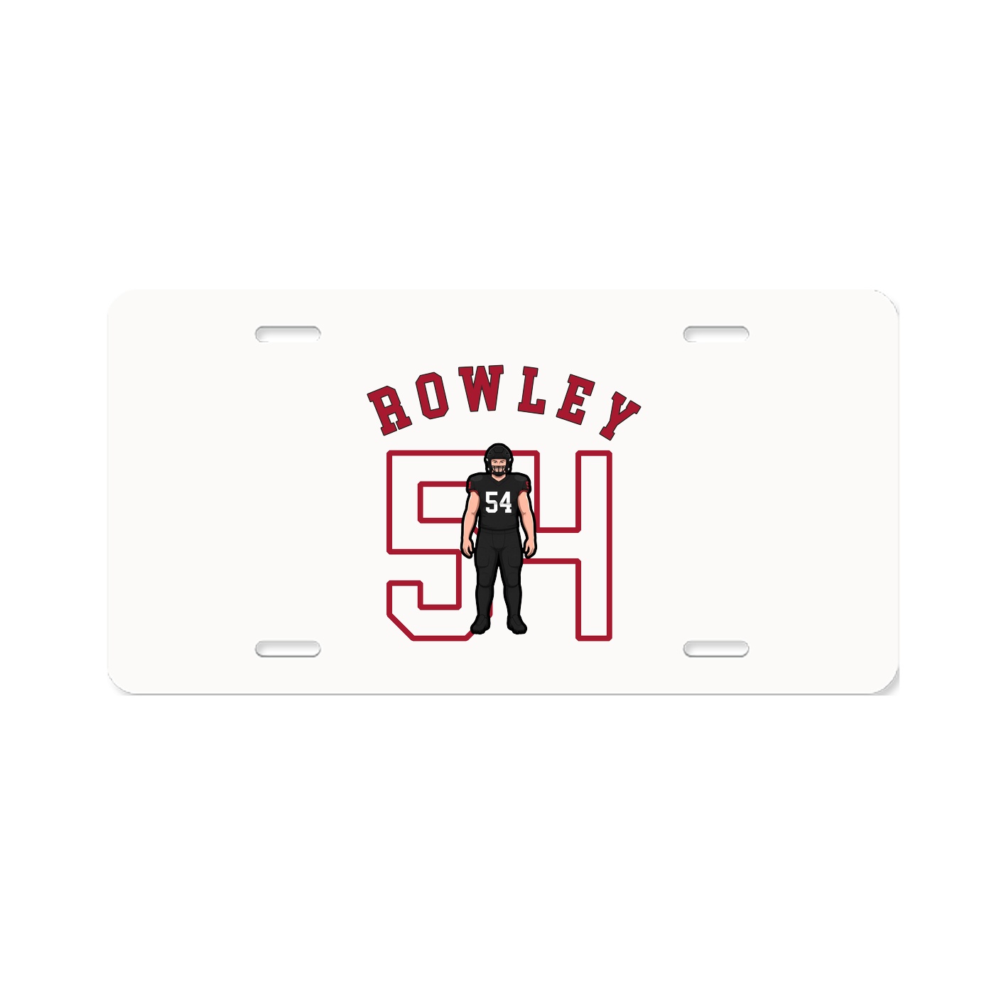 License Plate — Shirsey Arch in Classic