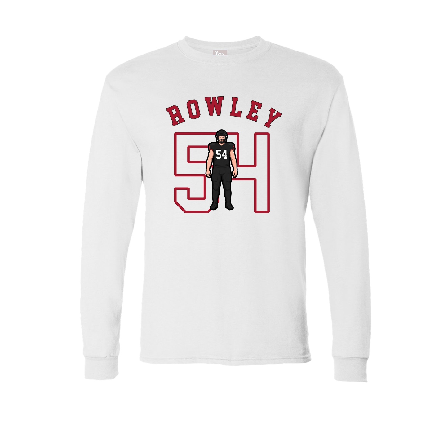 Long Sleeve Tee — Shirsey Arch in White