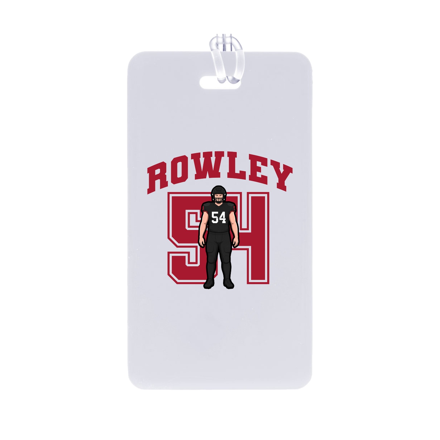 Bag Tag — Number in Classic