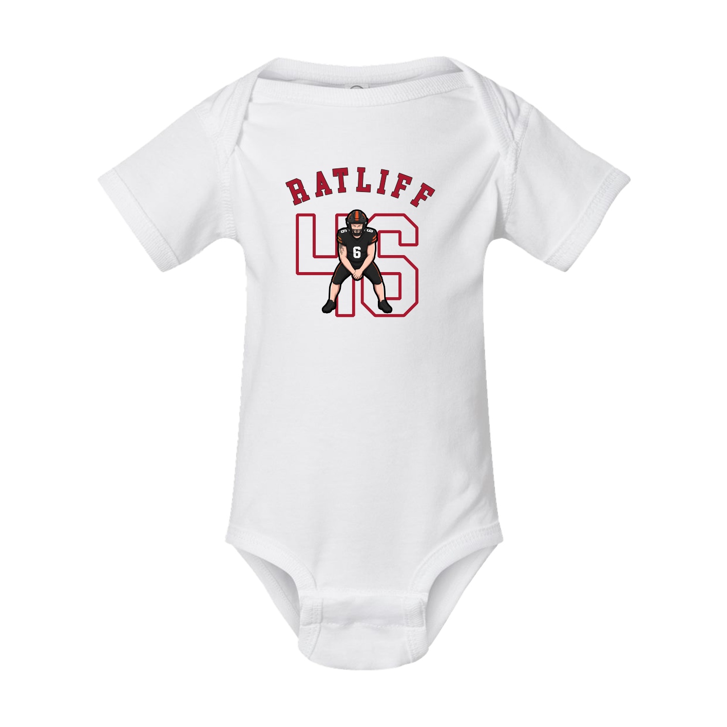 Baby Onesie — Shirsey Arch in White