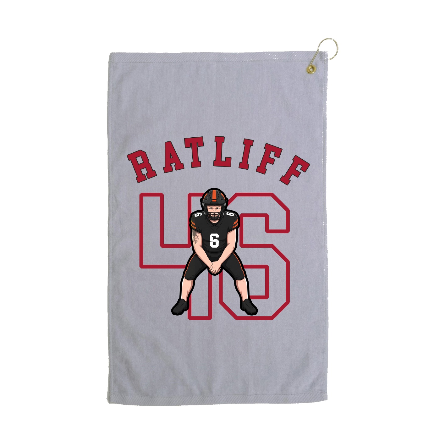 Golf Towel — Shirsey Arch in Grey