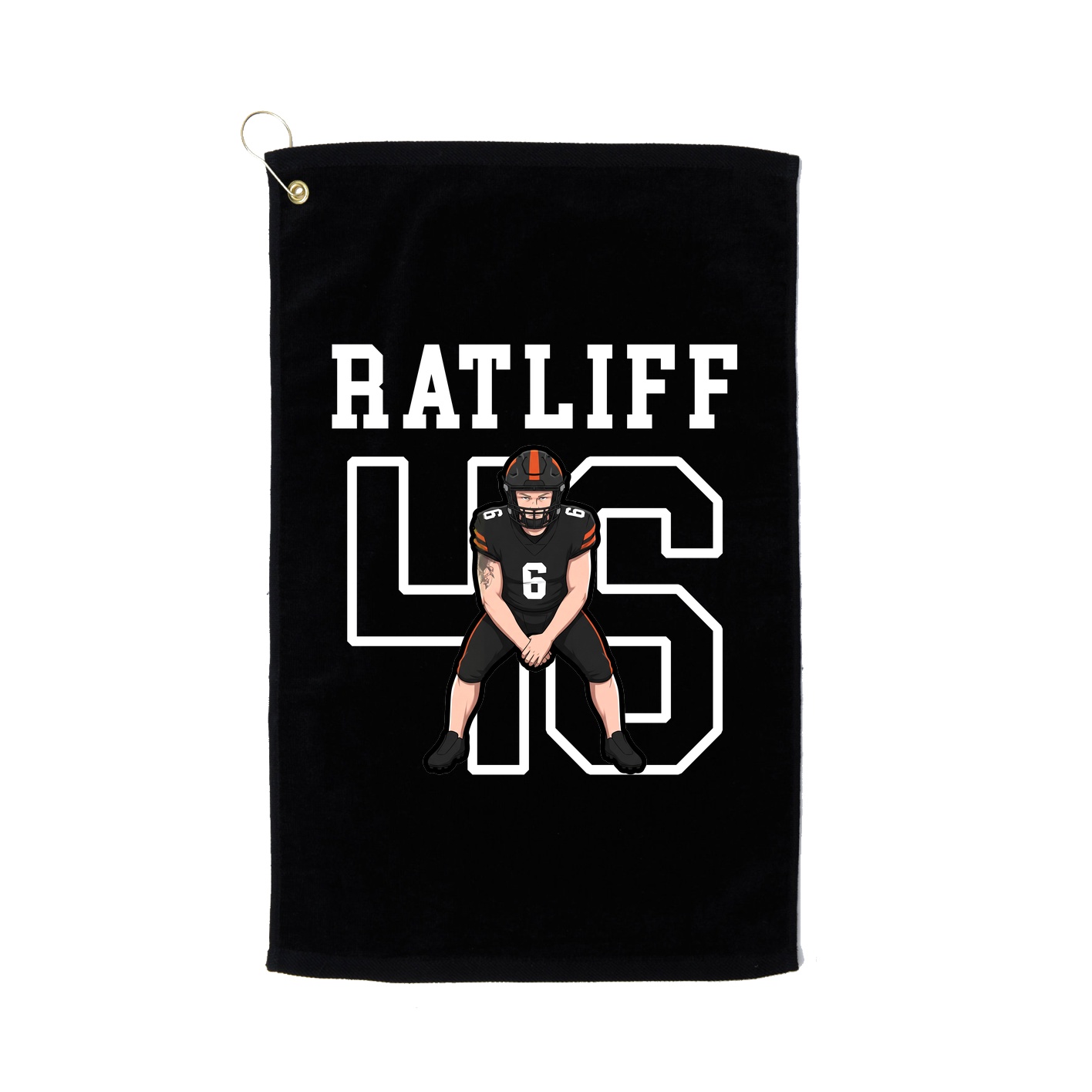 Golf Towel — Shirsey in Black