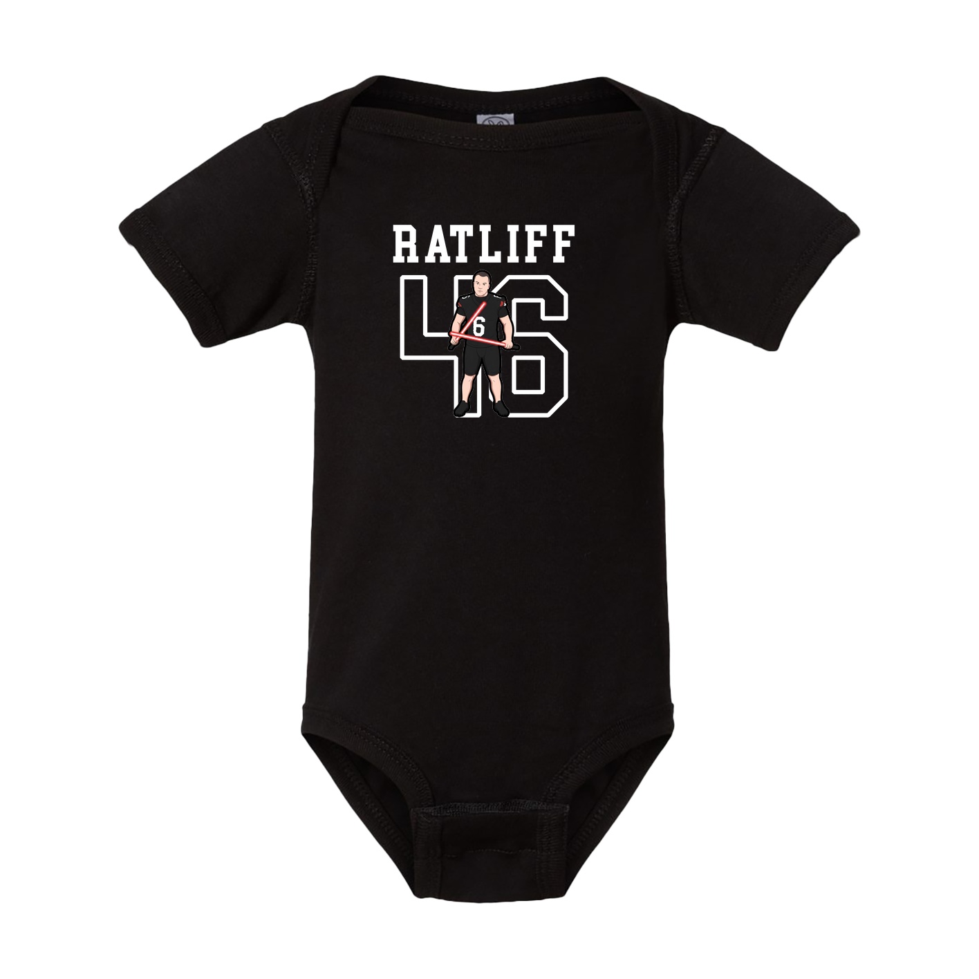 Baby Onesie — Shirsey in Black