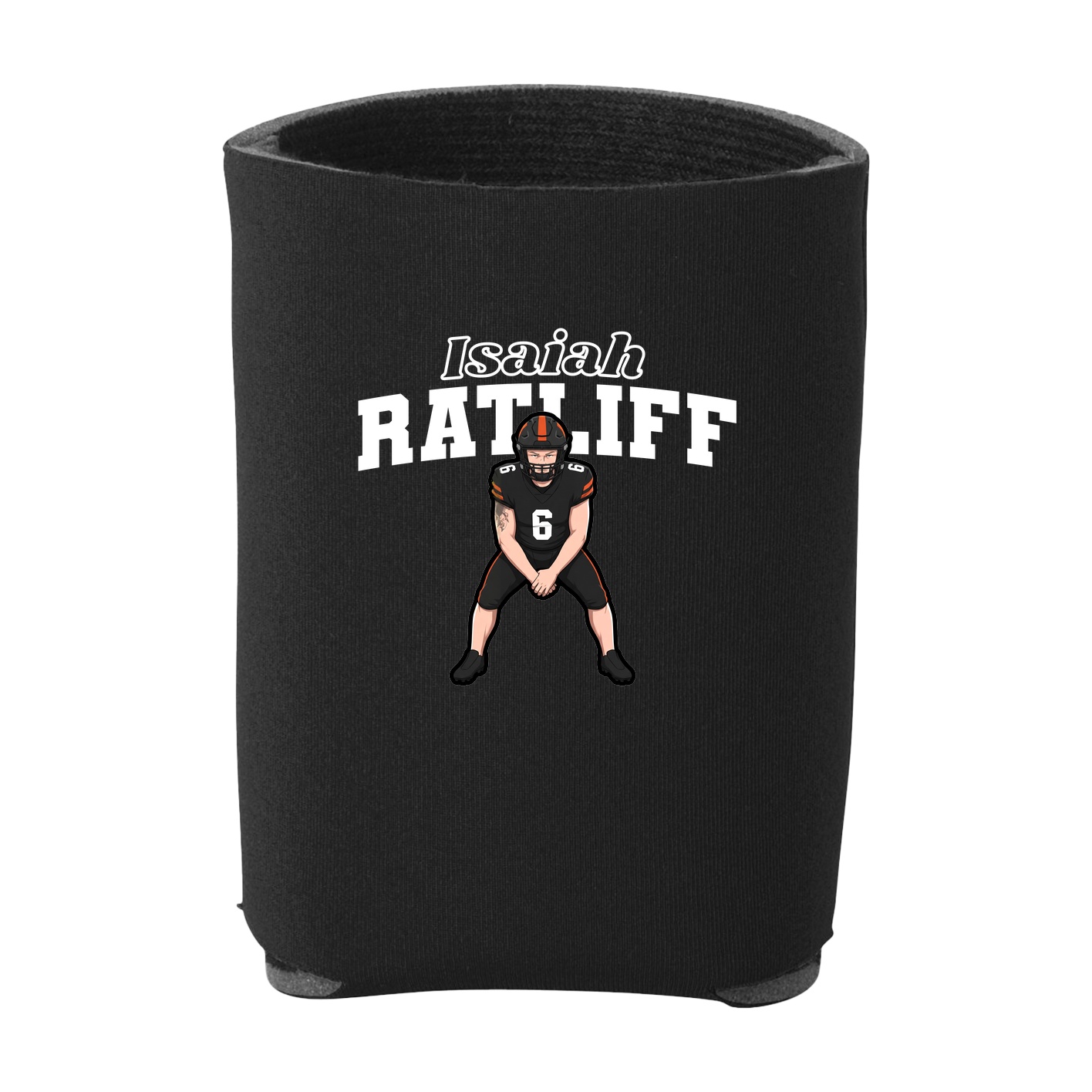 Can Holder — Name Arch in Black