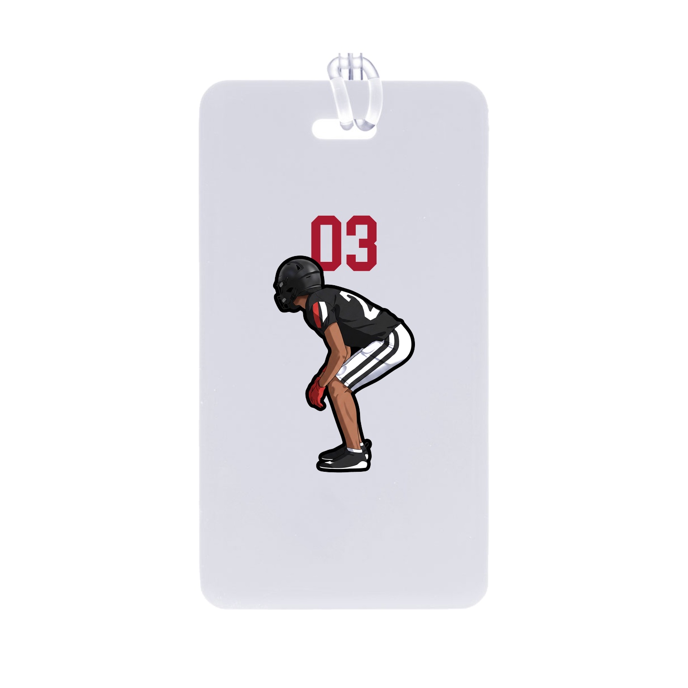 Bag Tag — Number Top in Classic