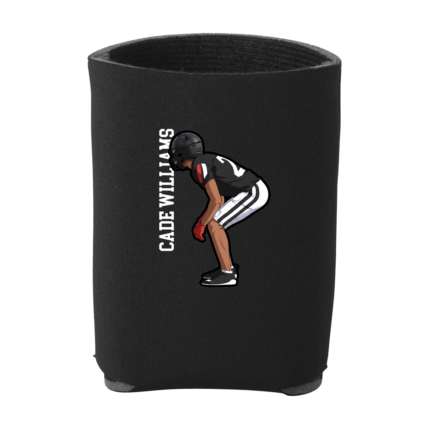 Can Holder — Name Vertical in Black