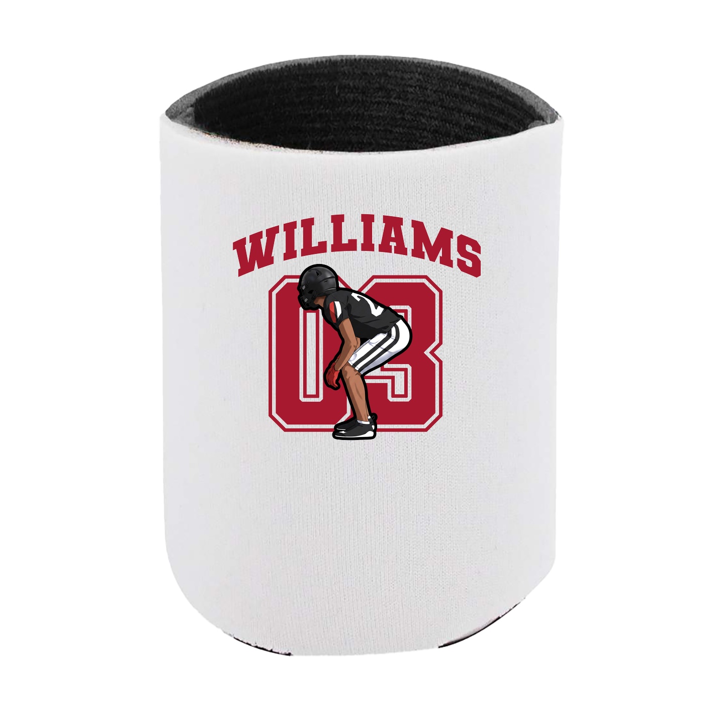 Can Holder — Number in White