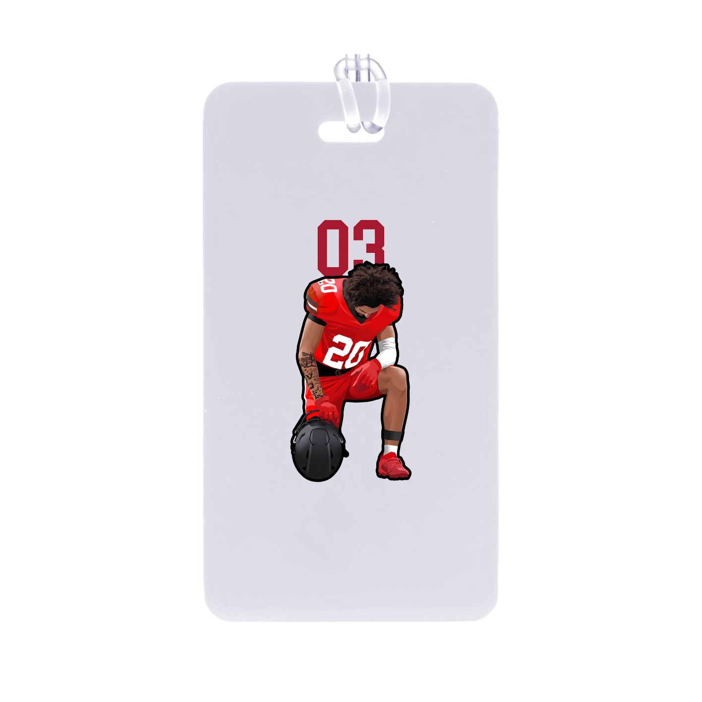 Bag Tag — Number Top in Classic
