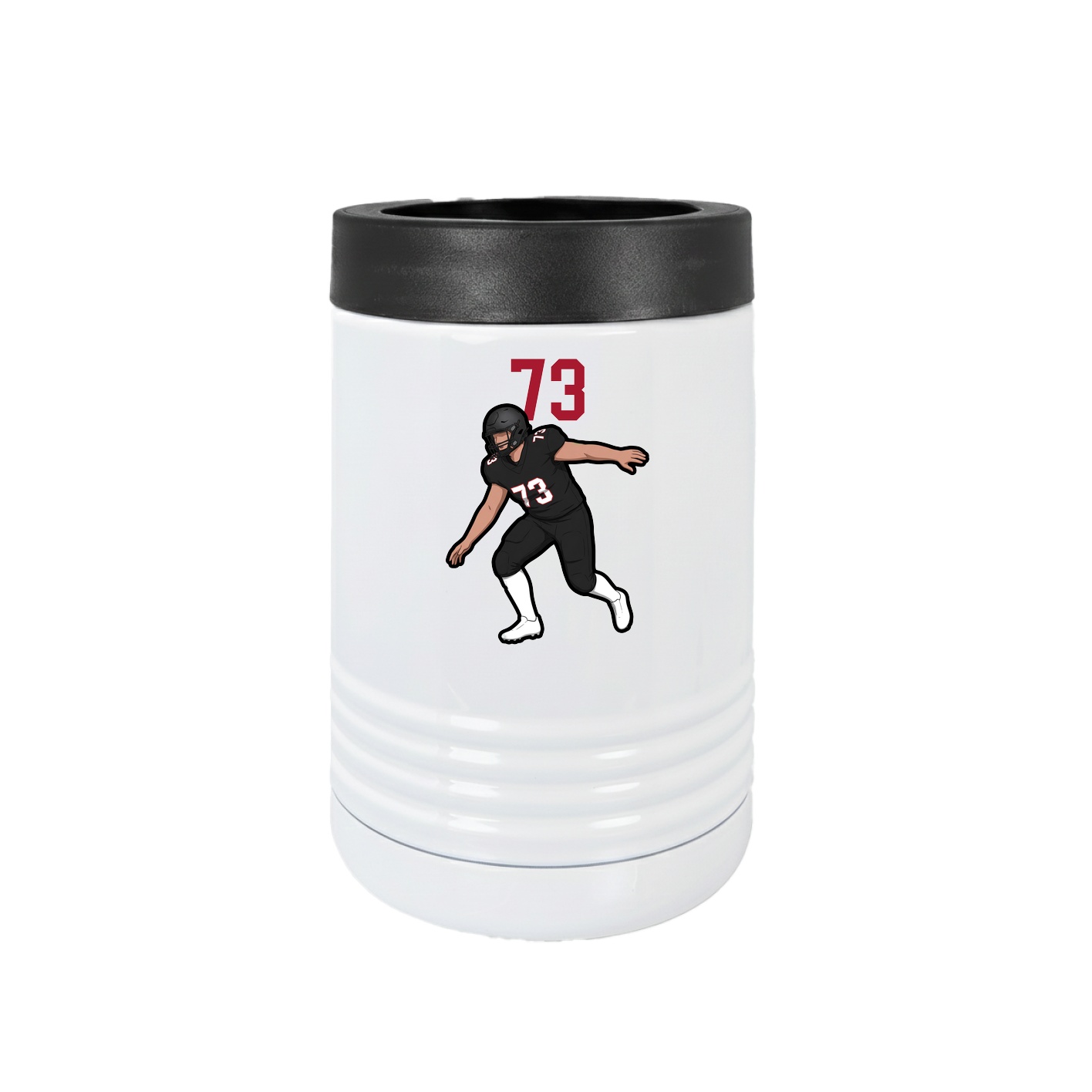 Beverage Holder — Number Top in White