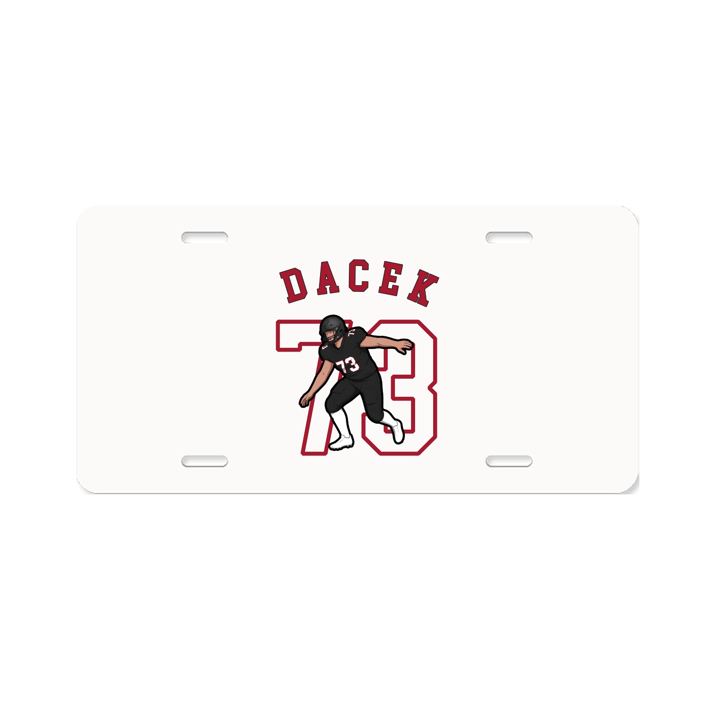 License Plate — Shirsey Arch in Classic