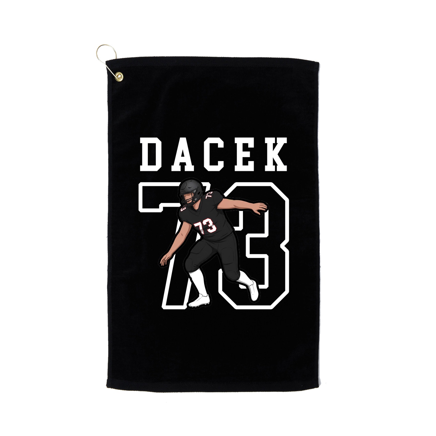 Golf Towel — Shirsey in Black