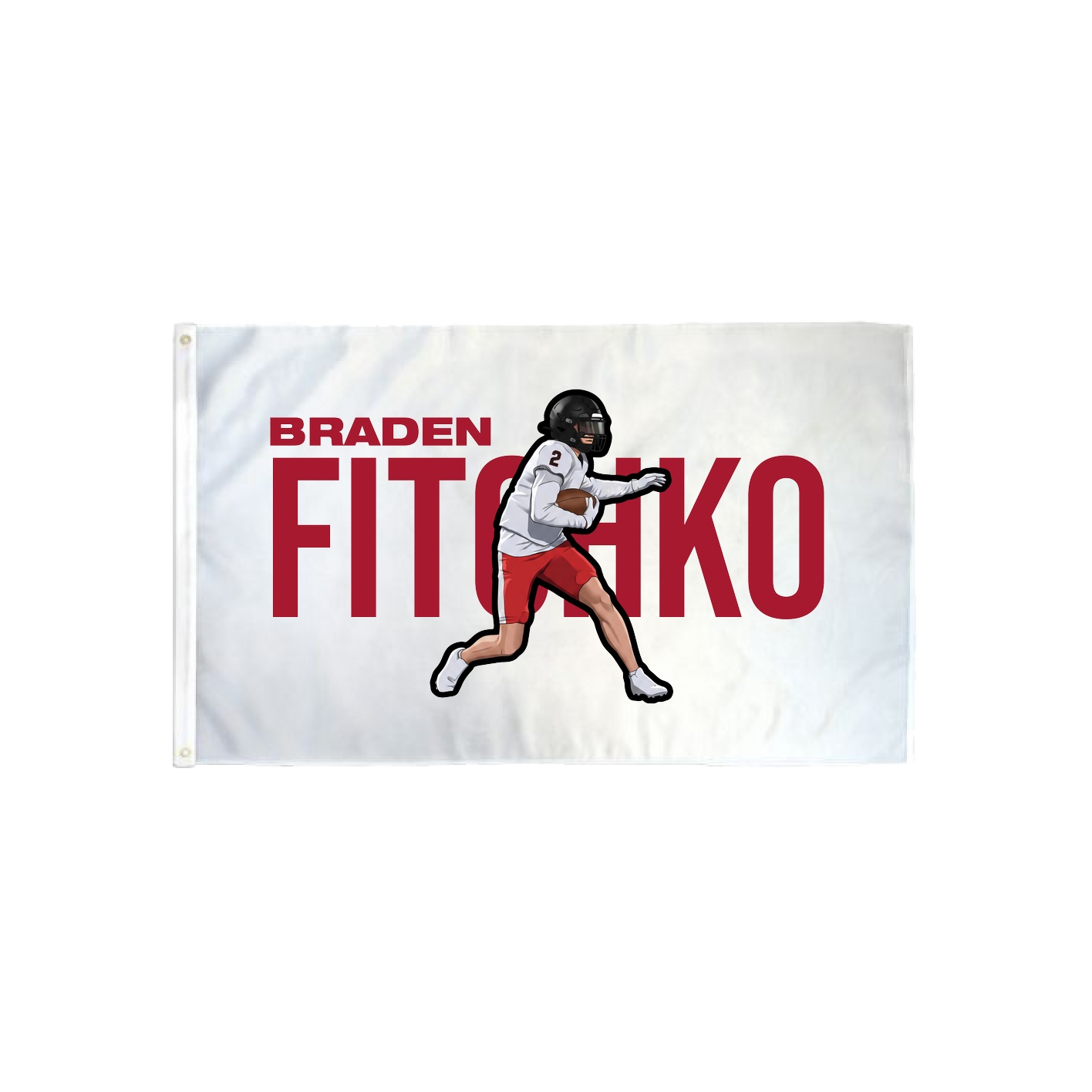 3x5 Flag — Player Name in Classic