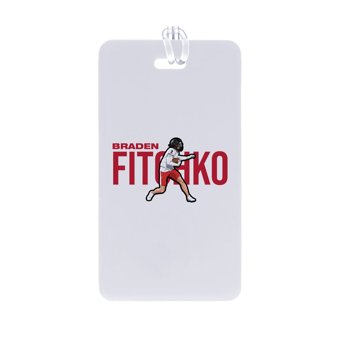 Bag Tag — Player Name in Classic