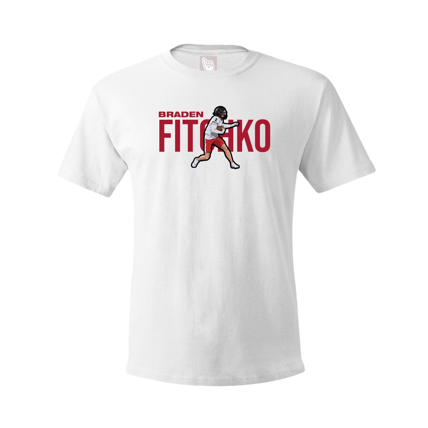 Youth Tee — Player Name in White