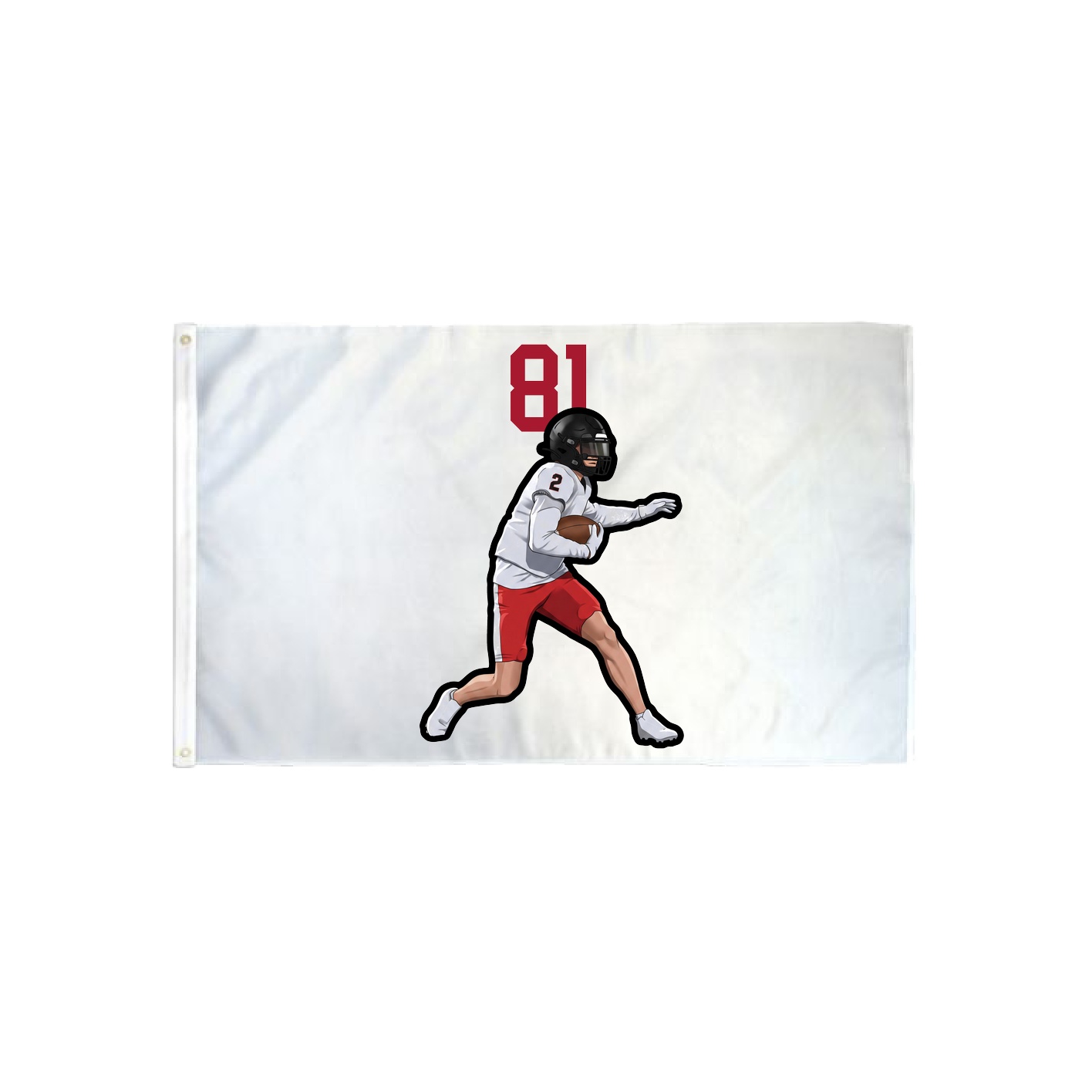 3x5 Flag — Number Top in Classic