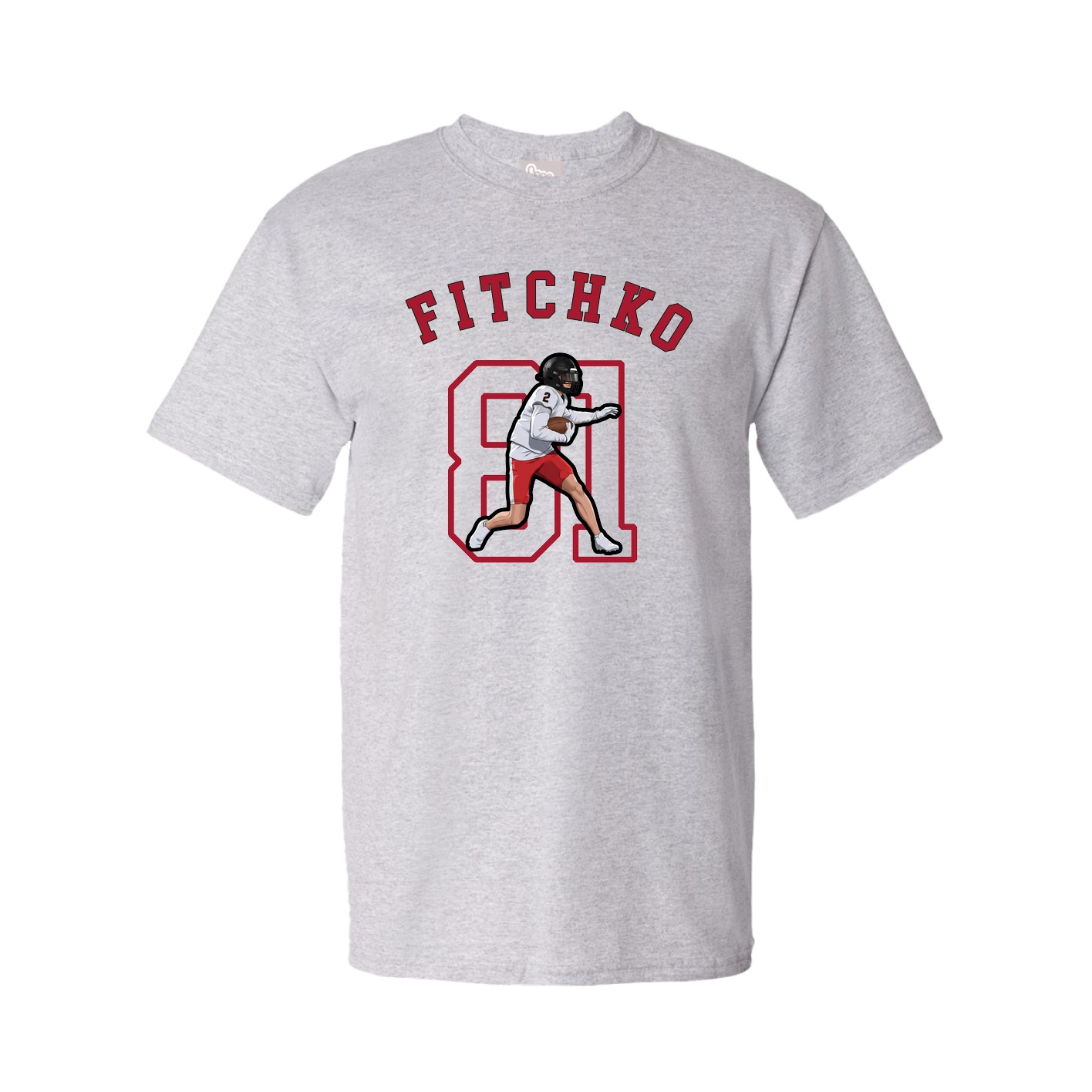Youth Tee — Shirsey Arch in Grey