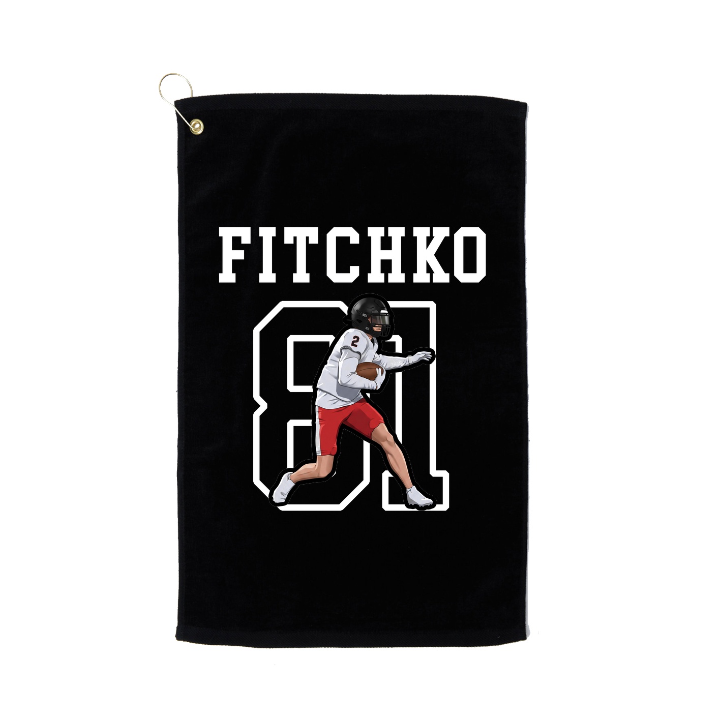 Golf Towel — Shirsey in Black