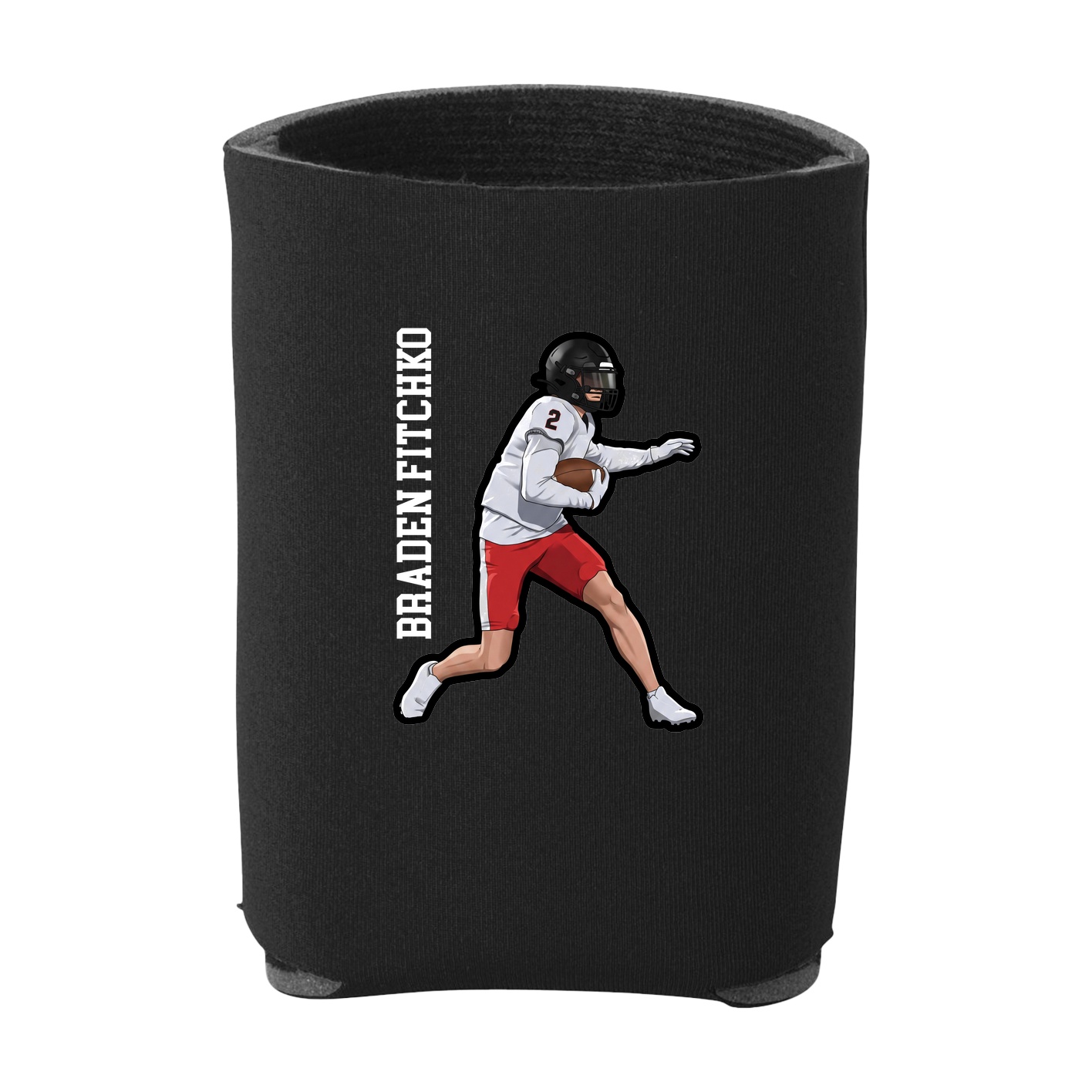 Can Holder — Name Vertical in Black