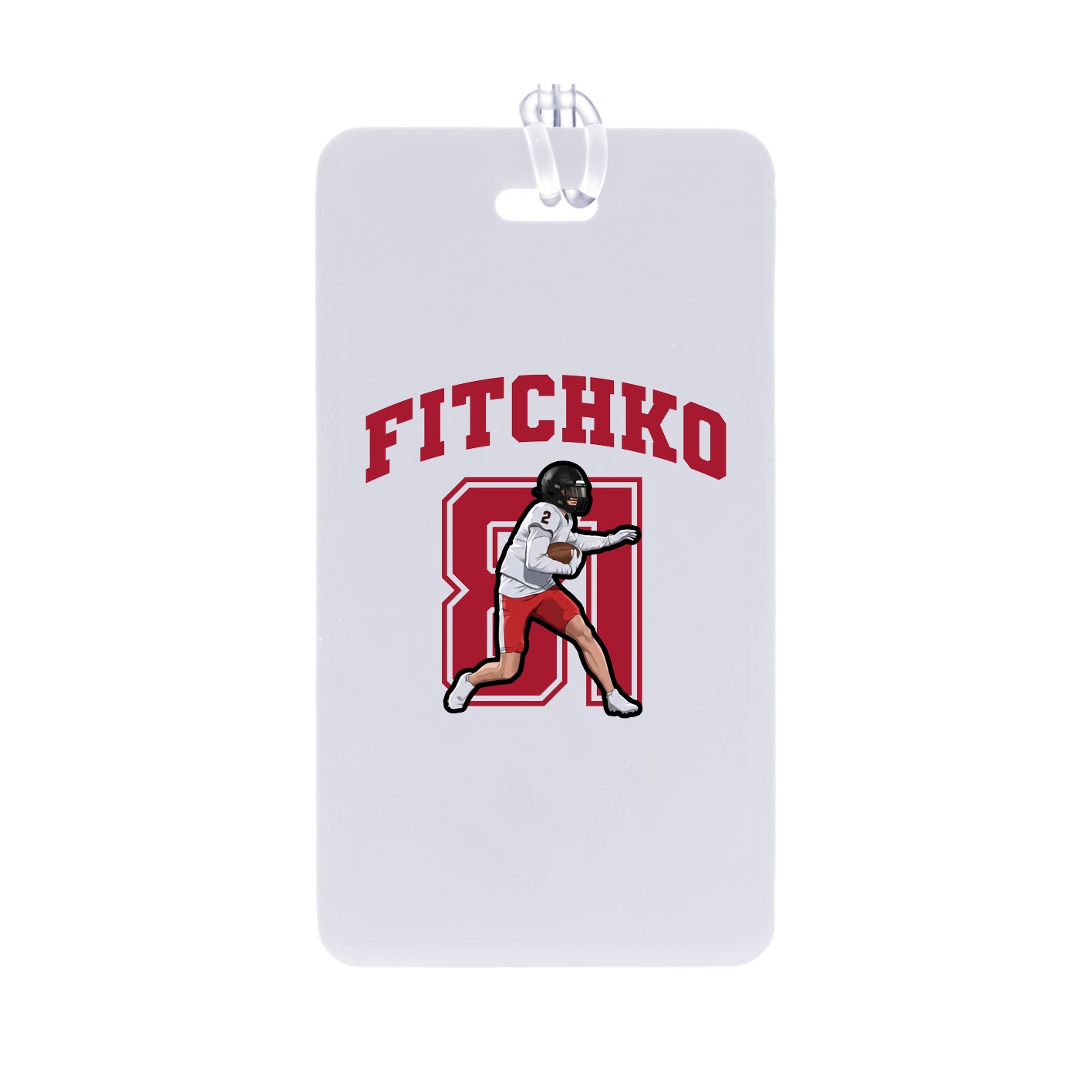 Bag Tag — Number in Classic