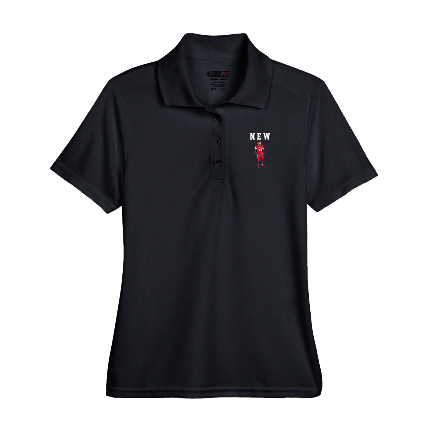 Performance Polo — Shirsey in Black