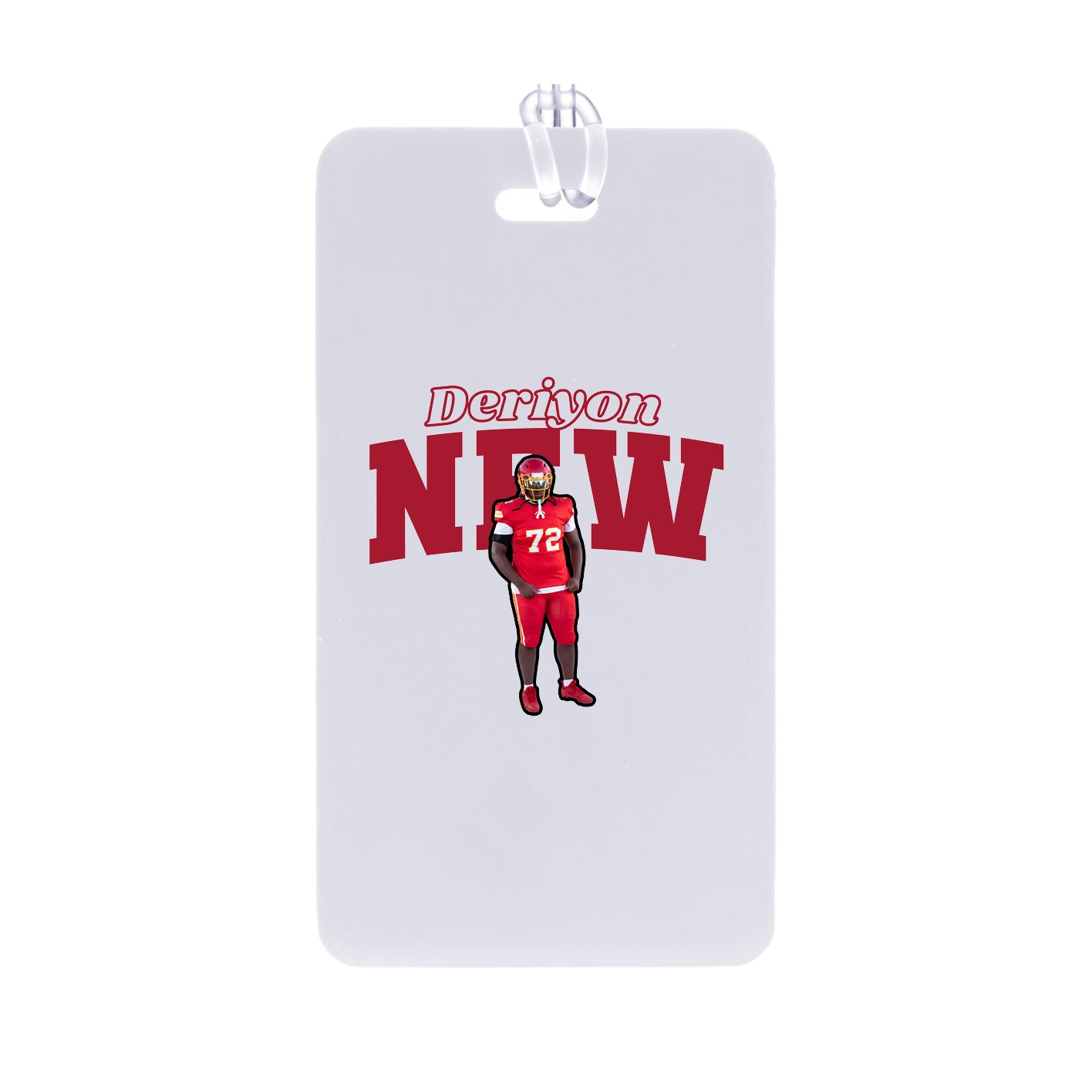 Bag Tag — Name Arch in Classic