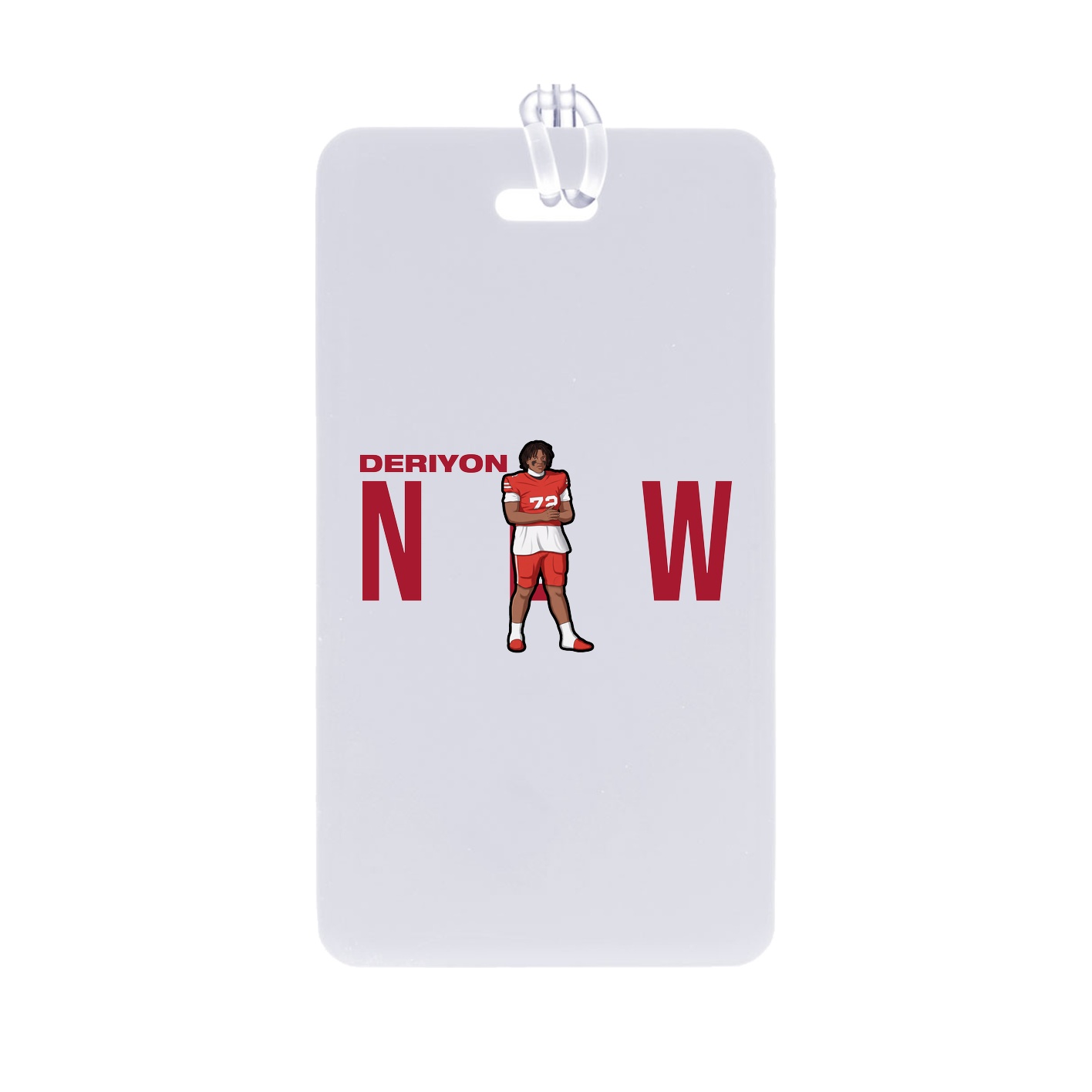 Bag Tag — Player Name in Classic