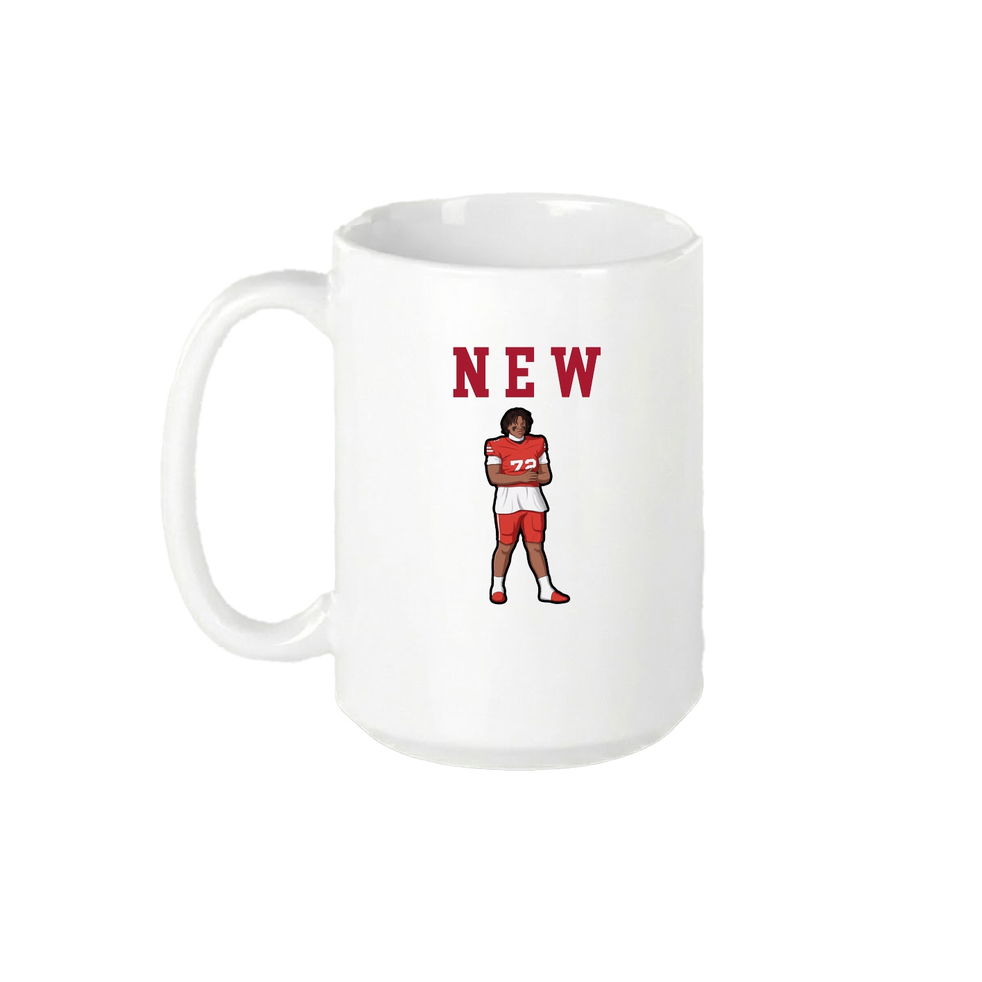15oz Coffee Mug — Shirsey in White