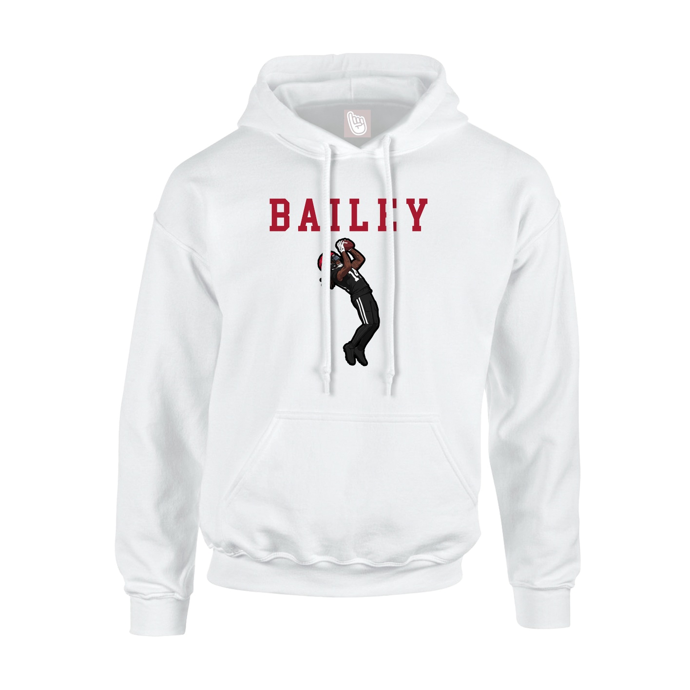 Hoodie — Shirsey in White