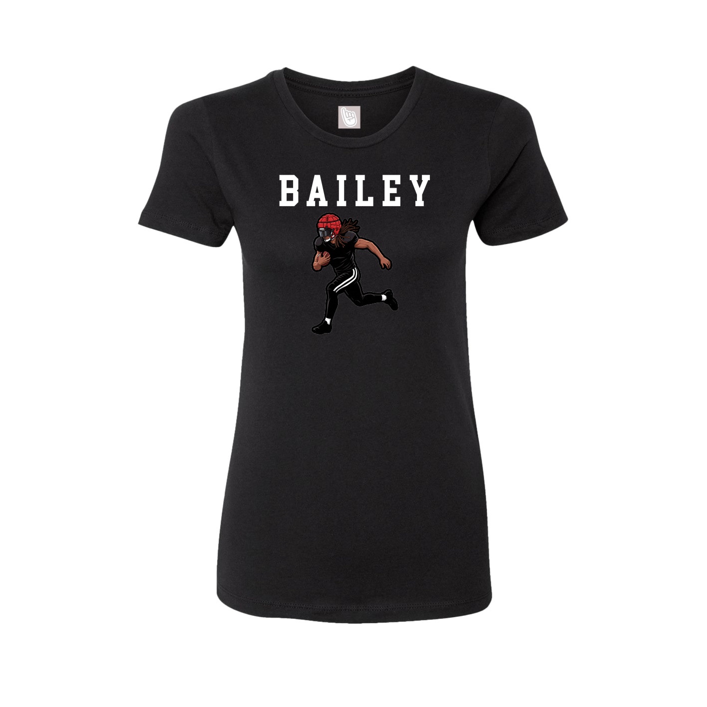 Fitted Women's Tee — Shirsey in Black