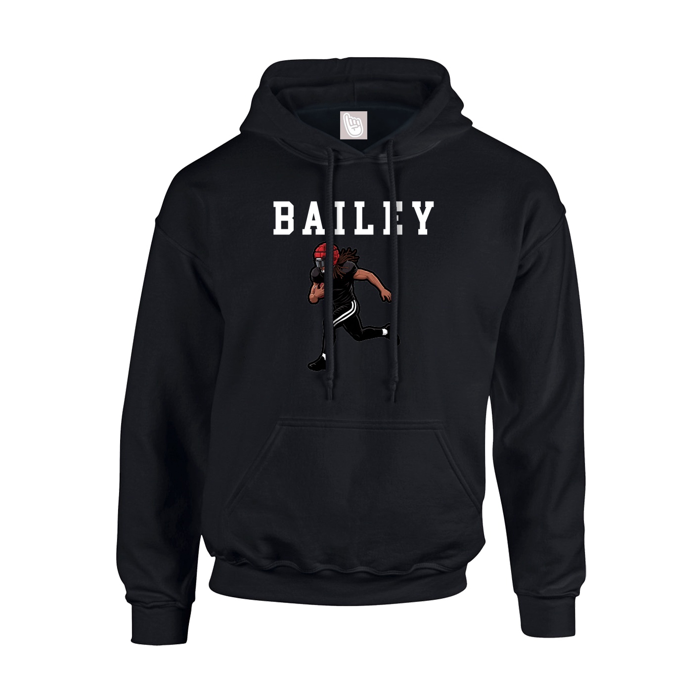 Youth Hoodie — Shirsey in Black