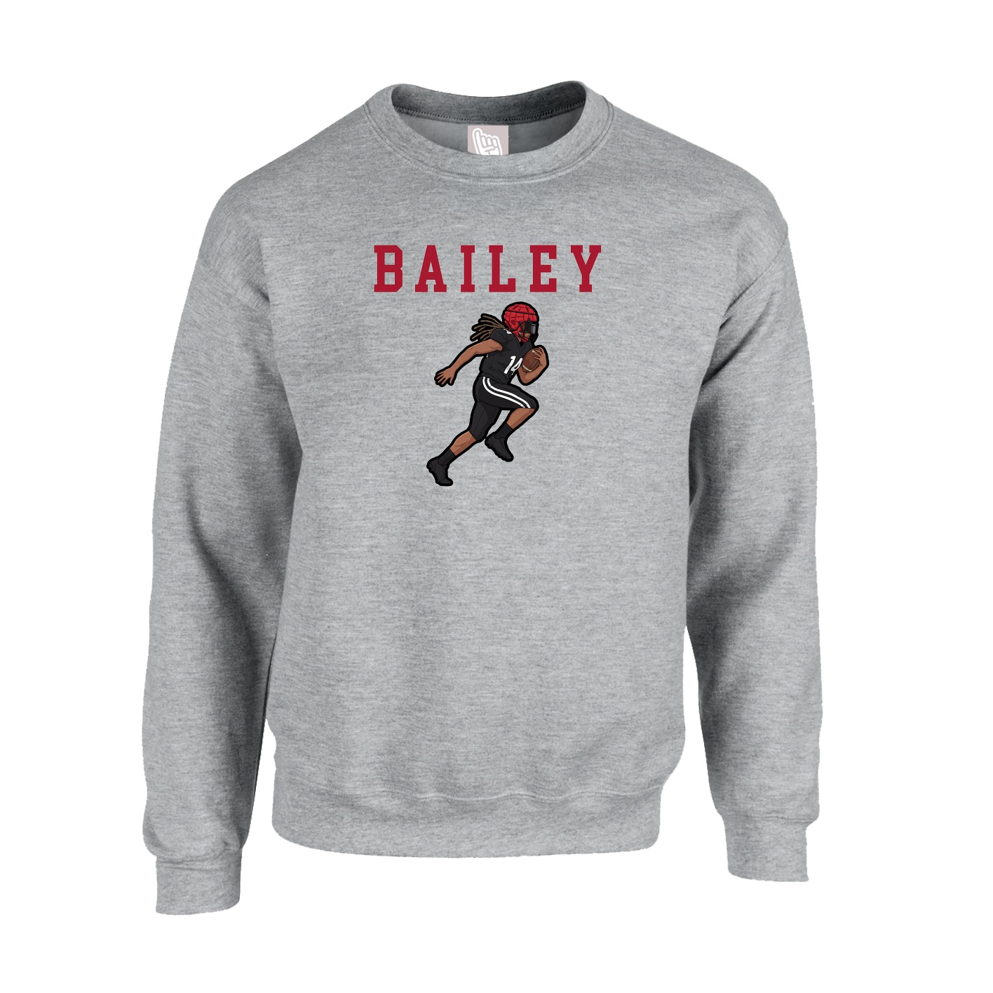 Fleece Crew — Shirsey in Grey