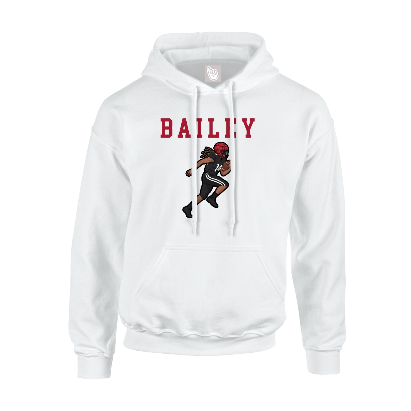 Youth Hoodie — Shirsey in White