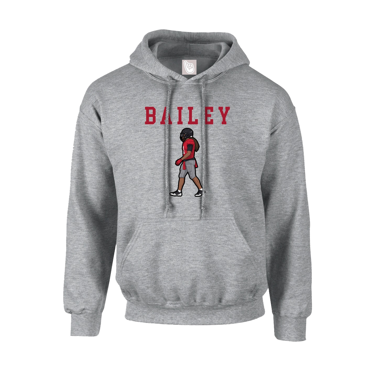 Youth Hoodie — Shirsey in Grey