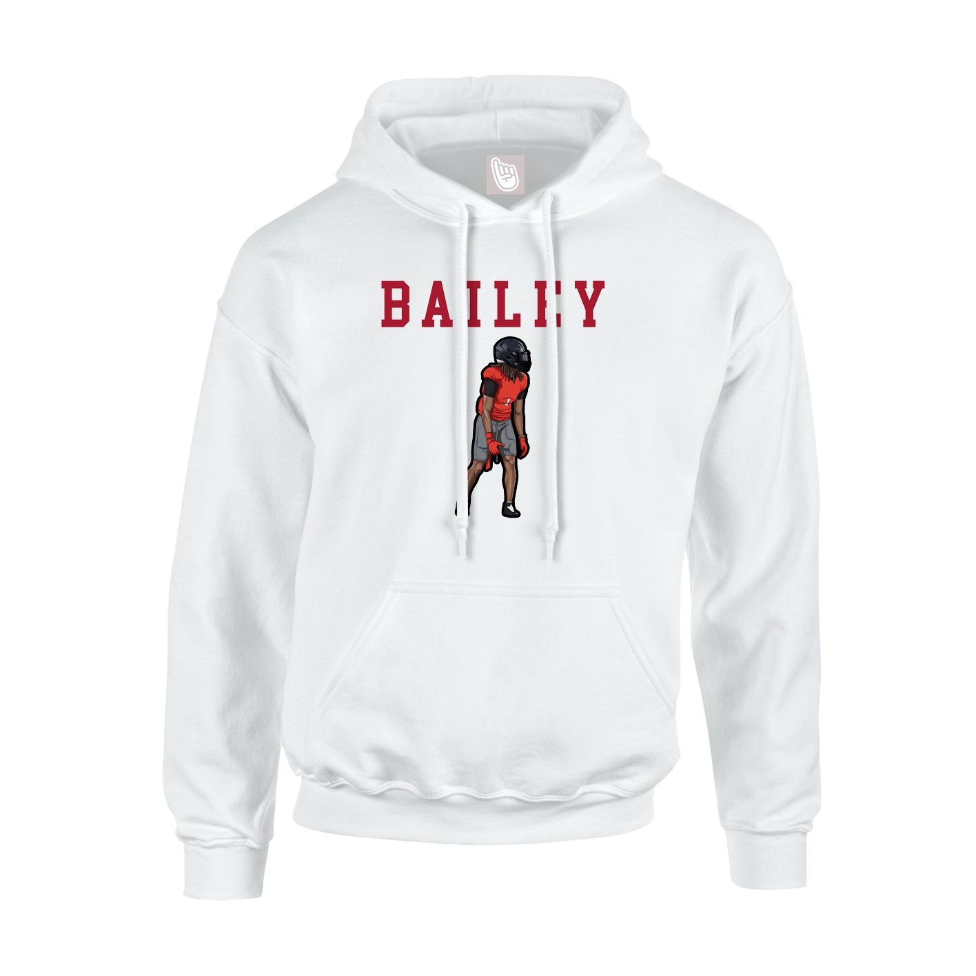 Youth Hoodie — Shirsey in White
