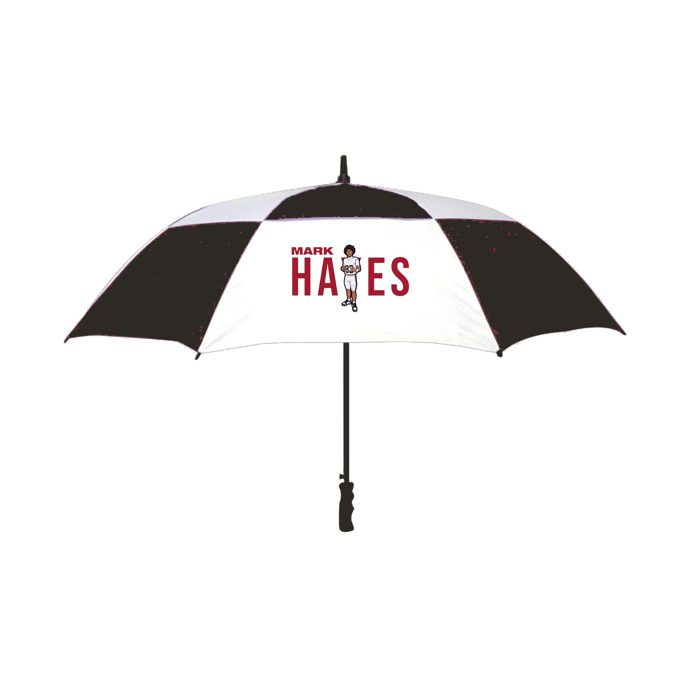 Golf Umbrella — Player Name in Black