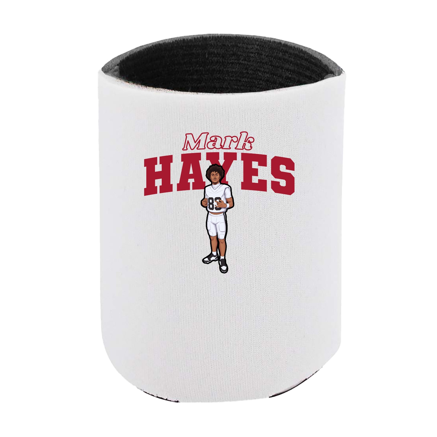 Can Holder — Name Arch in White