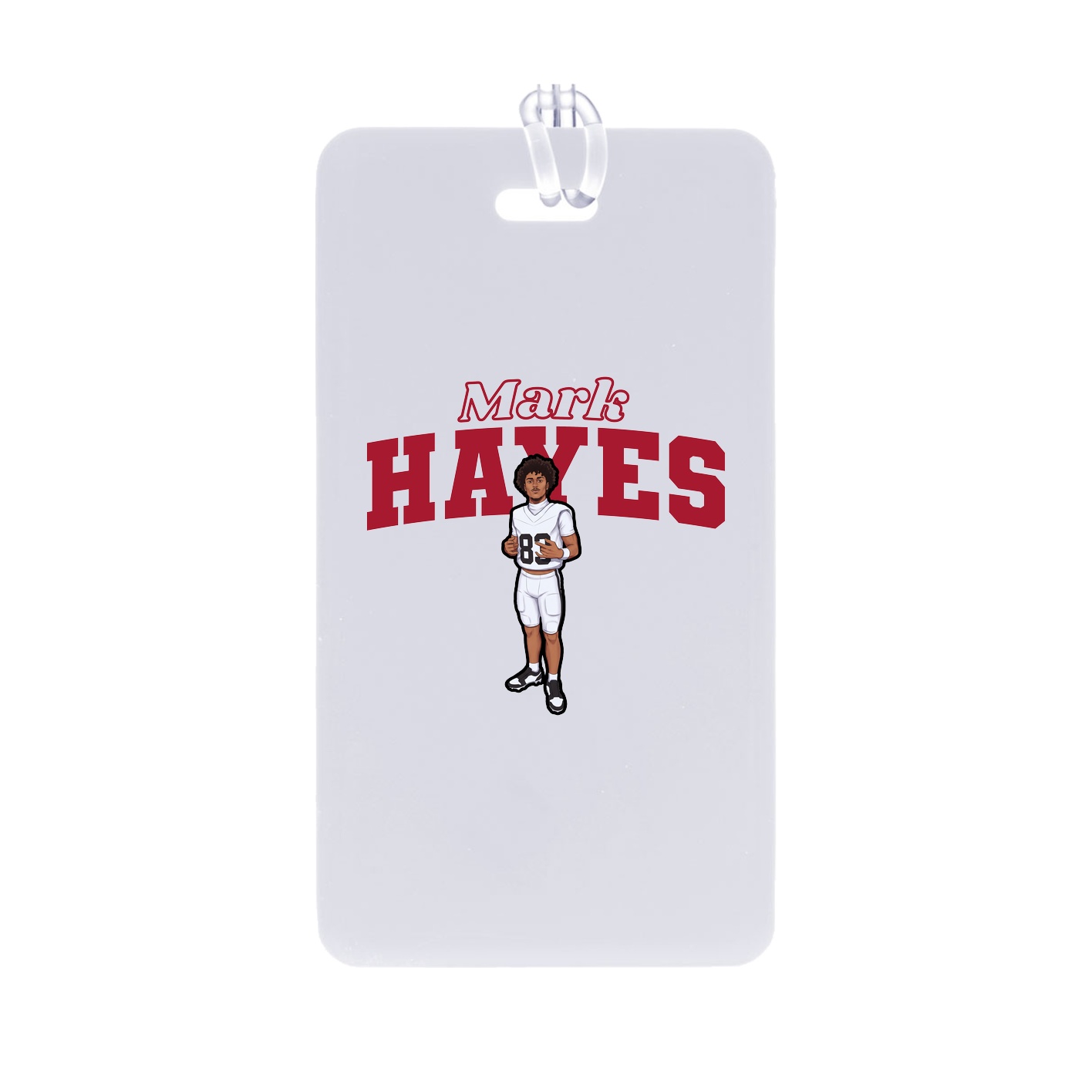 Bag Tag — Name Arch in Classic