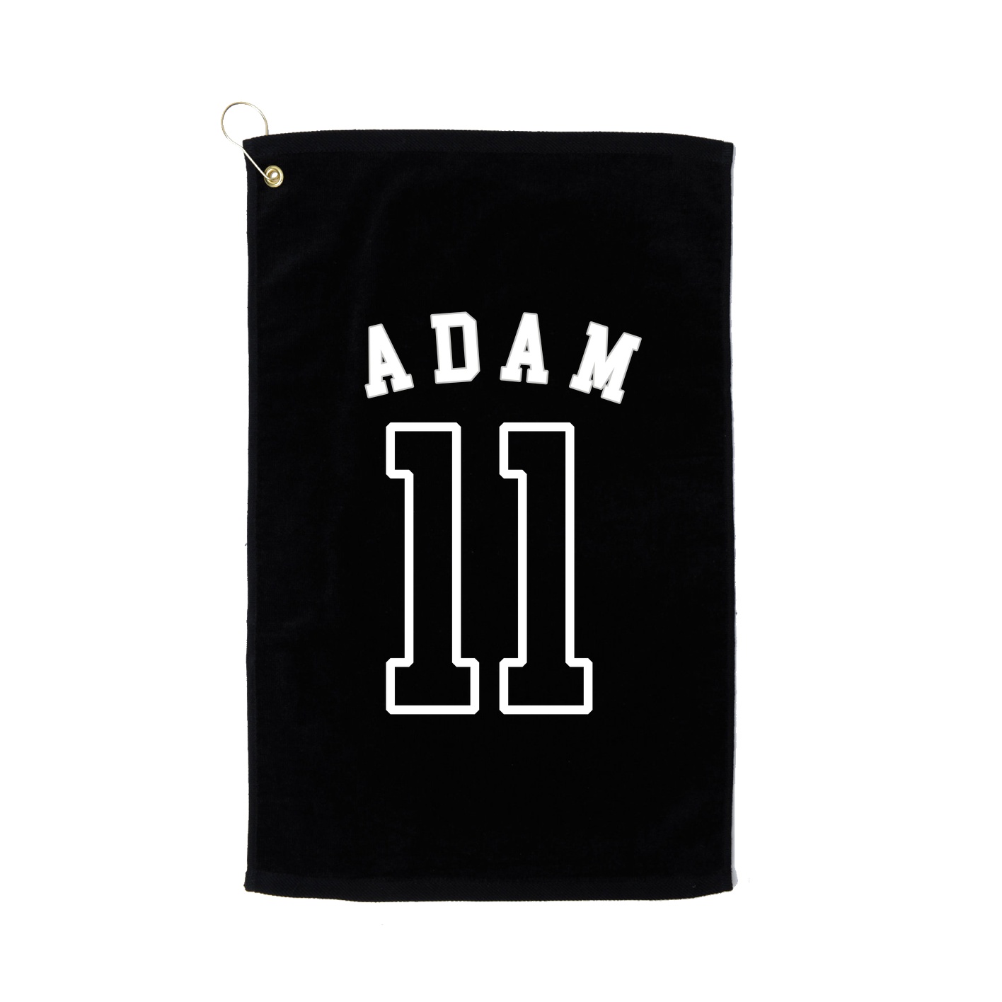 Golf Towel — Shirsey Arch in Black