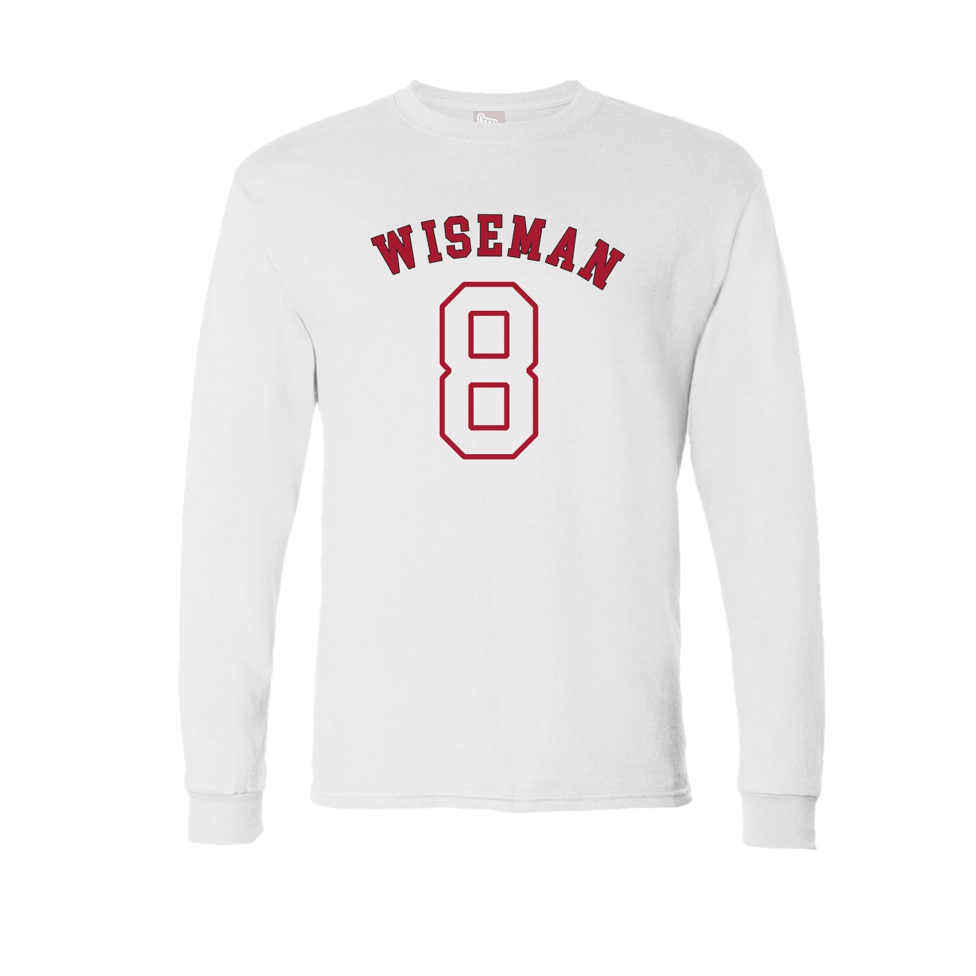 Long Sleeve Tee — Shirsey Arch in White