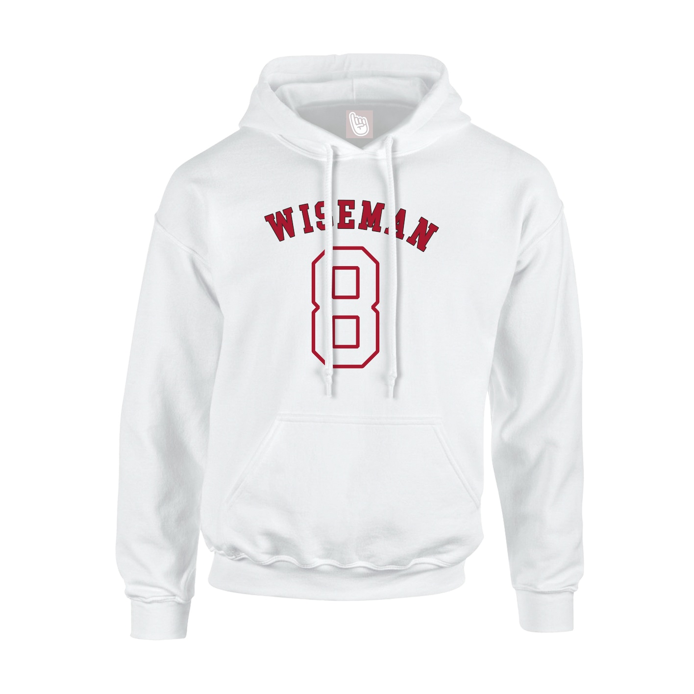 Hoodie — Shirsey Arch in White