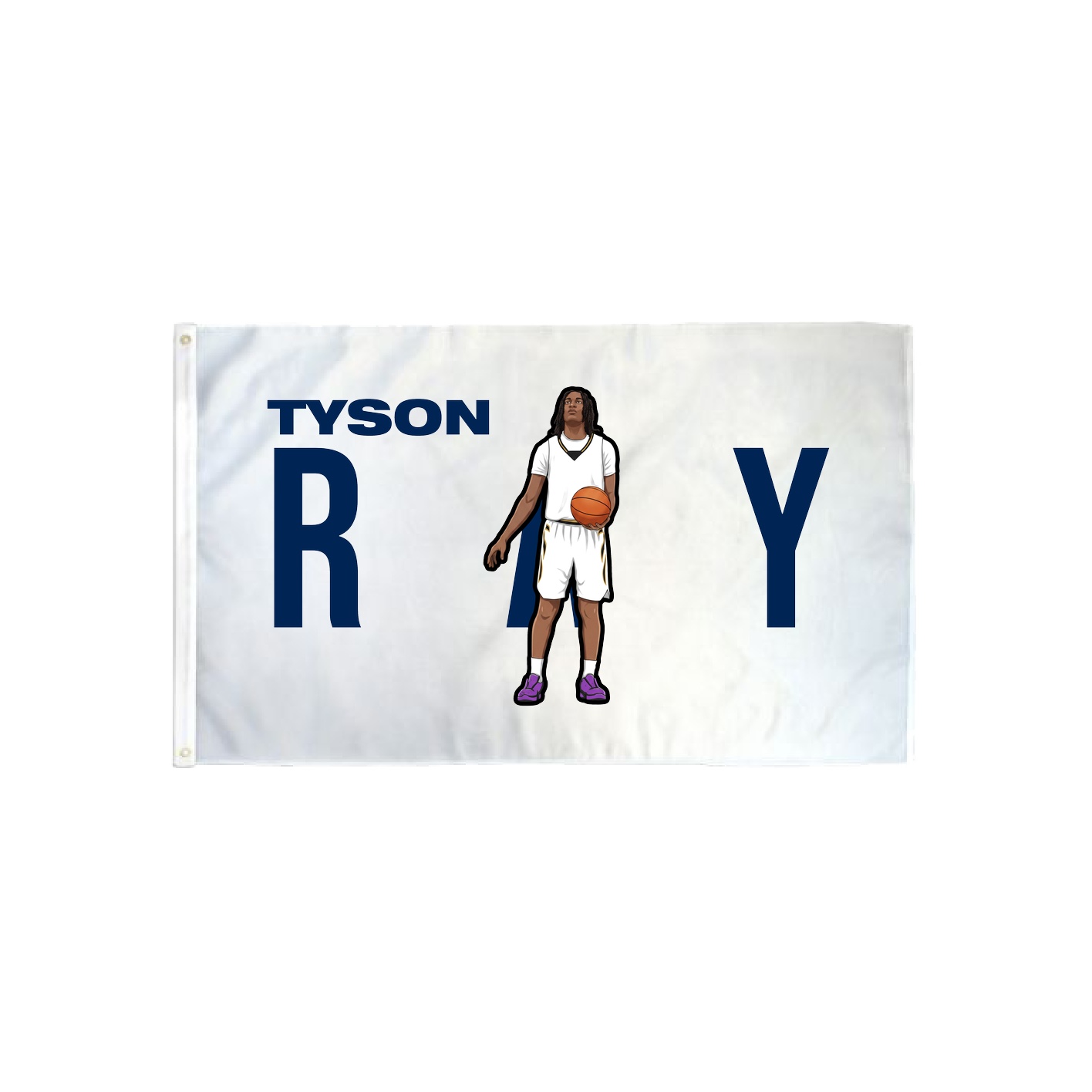 3x5 Flag — Player Name in Classic