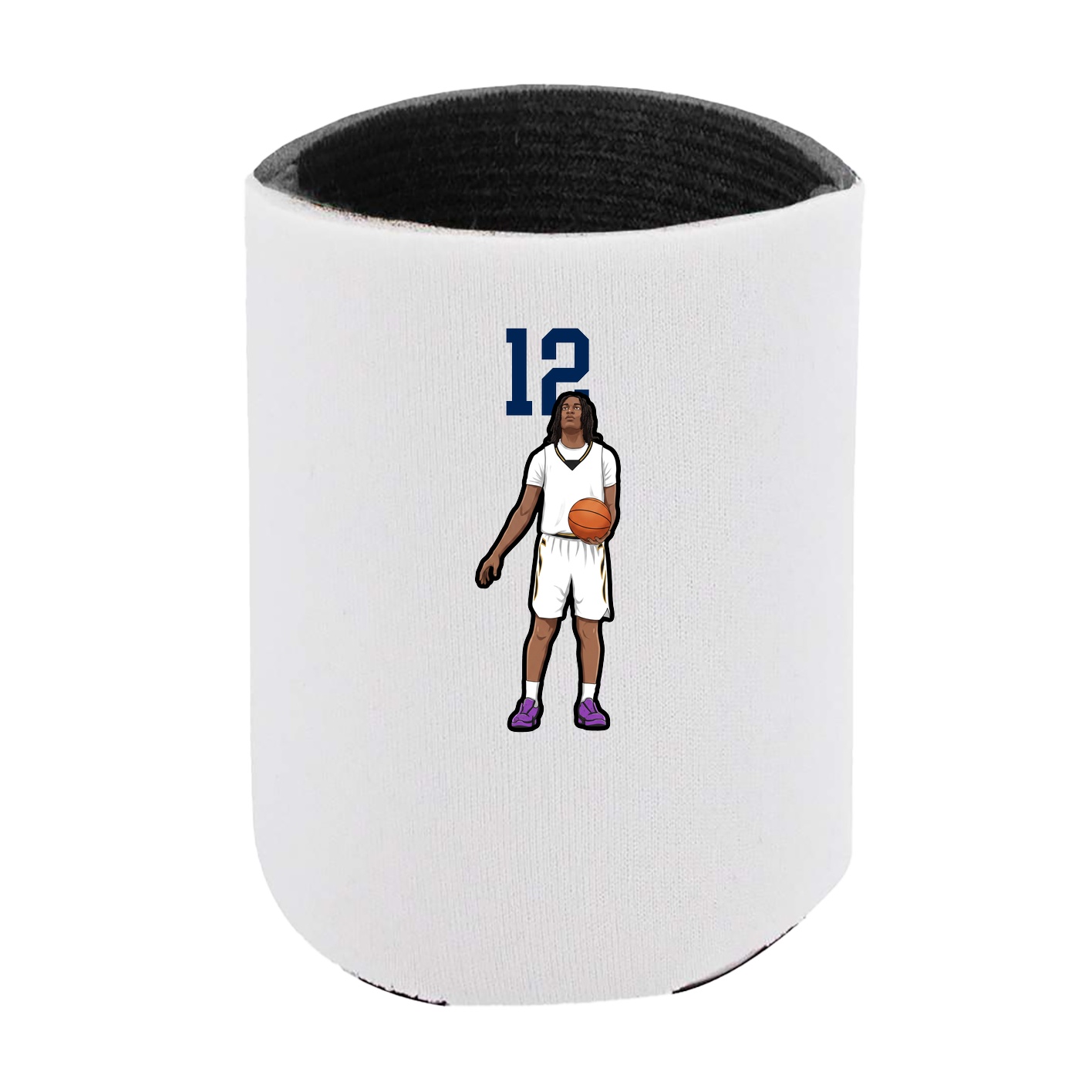 Can Holder — Number Top in White
