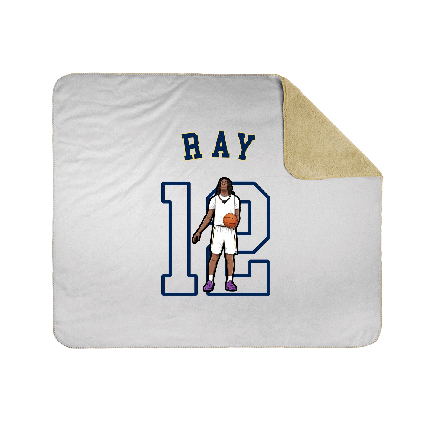 Throw Blanket — Shirsey Arch in White