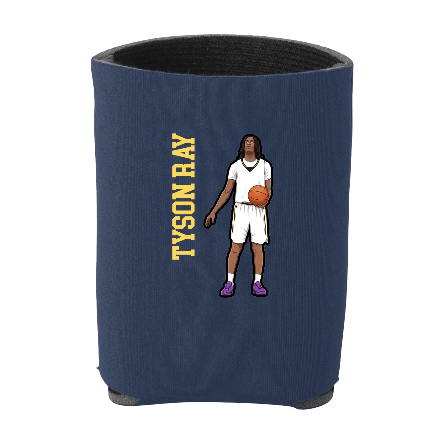 Can Holder — Name Vertical in Navy