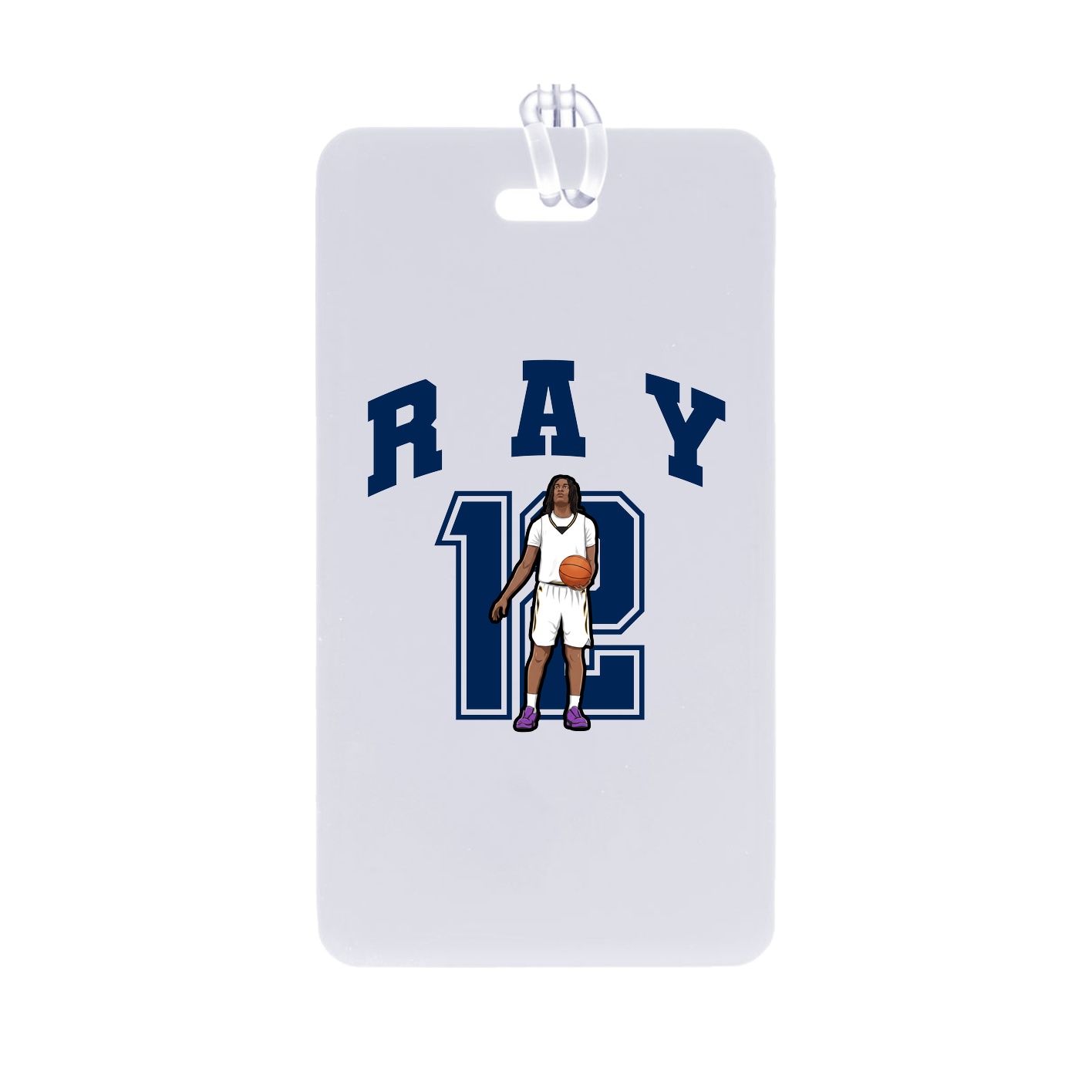 Bag Tag — Number in Classic