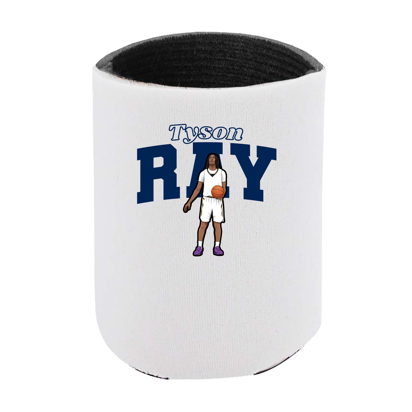 Can Holder — Name Arch in White