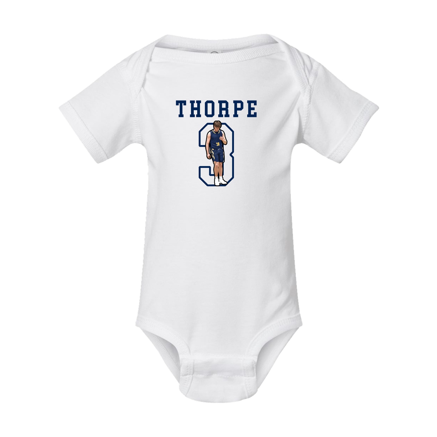 Baby Onesie — Shirsey in White