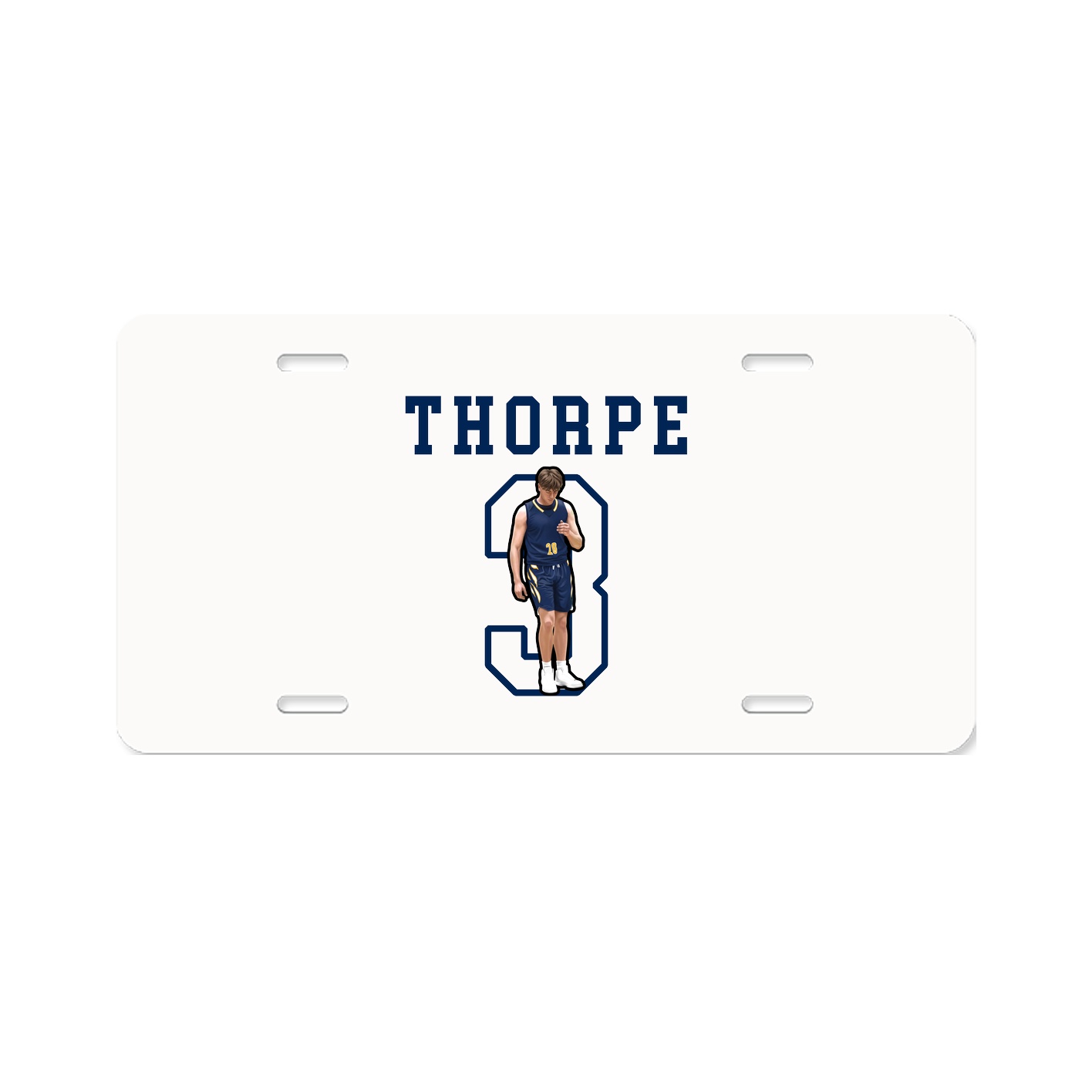 License Plate — Shirsey in Classic