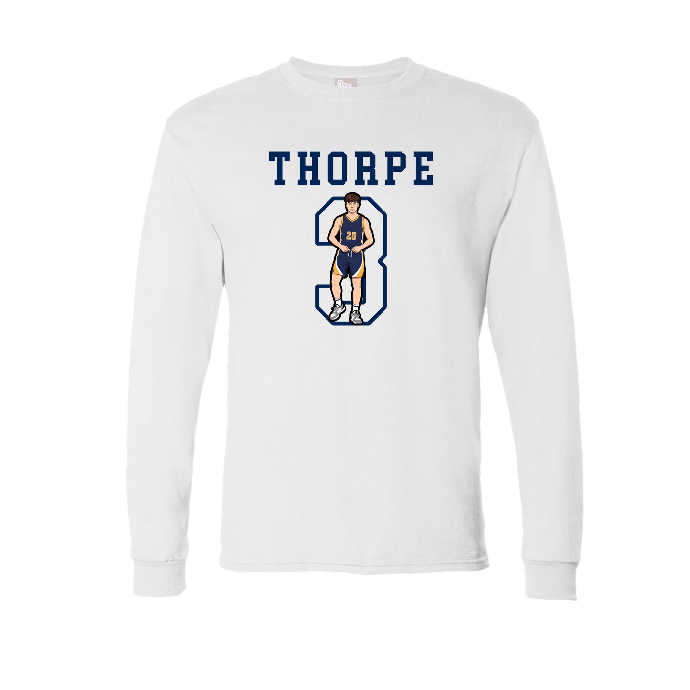 Long Sleeve Tee — Shirsey in White