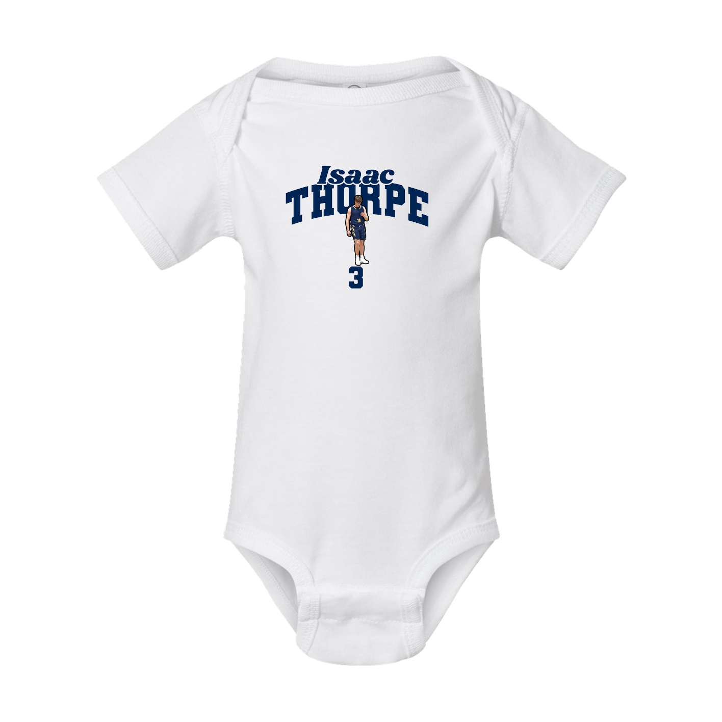 Baby Onesie — Signature Arch in White